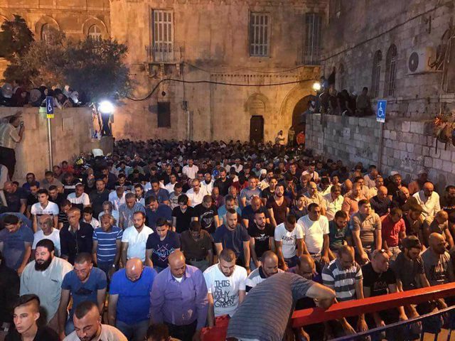 ادعيس يدعو للوقوف بحزم أمام ما يتعرض له الأقصى
