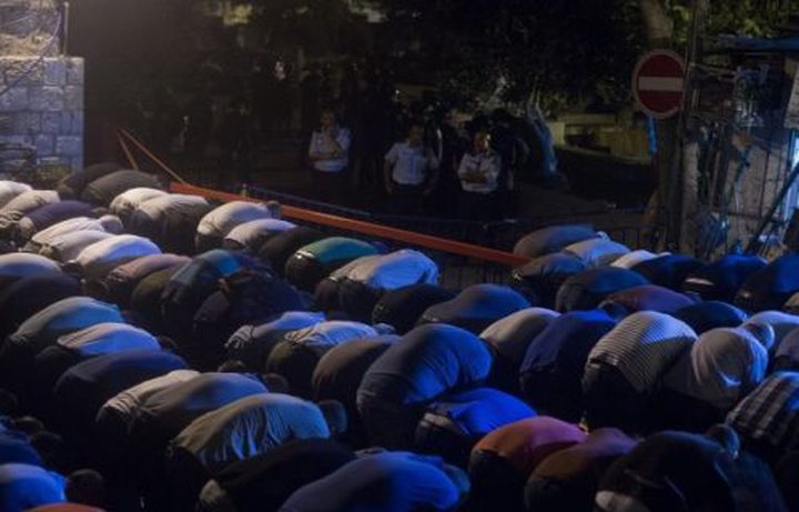 بيت لحم: الاحتلال يقمع المصلين ويصيب عدداً منهم