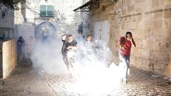 اندلاع مواجهات في عدة مناطق واصابات بالرصاص الحي (محدث)