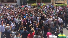 الاردن: مظاهرات دعماً للأقصى