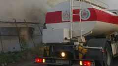 إصابات في حريق ضخم في متنزه بأريحا (فيديو-صور)