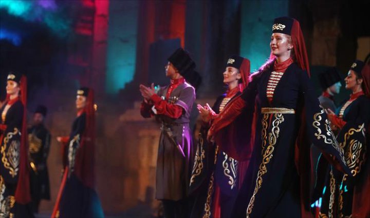 اختتام مهرجان جرش بليلة شركسية