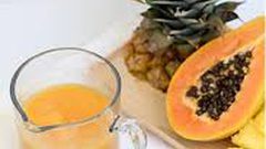 الأناناس والبابايا مقشر طبيعي ونتائج رائعة!