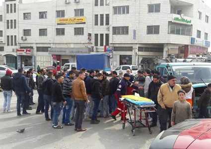 سبع اصابات بحادث سير في نابلس "صور"