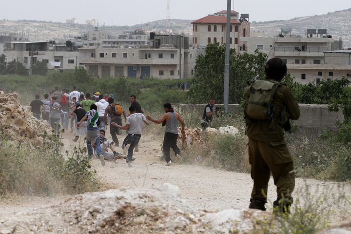 إصابة شاب في مواجهات بالخضر