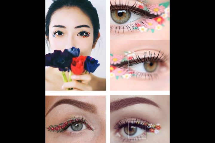 آيلاينر الورود اخر صيحات الموضة