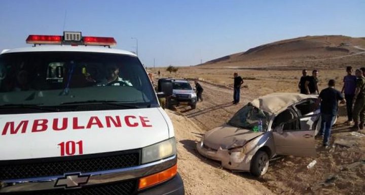 10 إصابات بثلاثة حوادث سير منفصلة في جنين