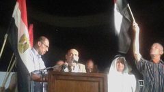 الآلاف في غزة يتضامنون مع مصر