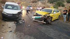 إصابة مواطنان في حادث سير "صور"