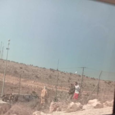 الاحتلال يعتدي بالضرب على مواطن وابنته ويعتقلهما