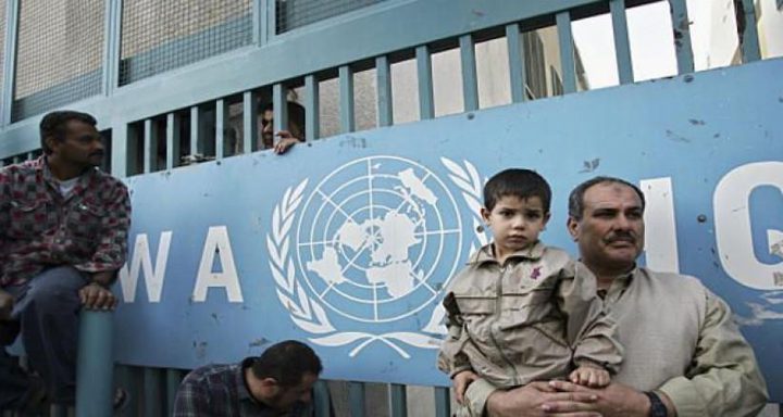 اعتصام المئات في قلقيلية احتجاجا على إغلاق مستشفى الوكالة