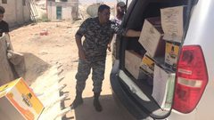 اتلاف 650 كغم من المواد التموينية الفاسدة