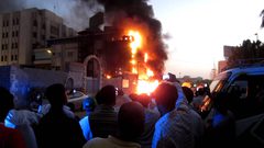 السيطرة على حريق في مطعم وسط مدينة جنين