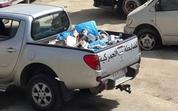 ضبط مشروب طاقة وتمور تالفة في جنين