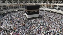 أكثر من 1,4 مليون شخص وصلوا السعودية لأداء مناسك الحج