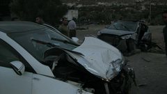 سبع إصابات جراء تصادم مركبتين جنوب جنين