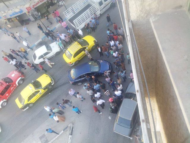 خمس اصابات بحادث سير في شارع سفيان بنابلس