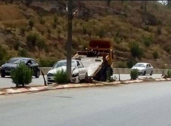 إصابة 11 مواطنا في حوادث سير بجنين