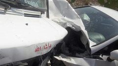 أربع إصابات بحادث تصادم مركبتين جنوب جنين