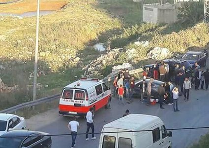 231 إصابة بحوادث سير في نابلس