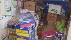 ⁠⁠⁠⁠⁠اتلاف مواد تموينية منتهية الصلاحية في أريحا