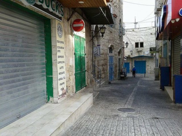 اضراب شامل في بيت لحم