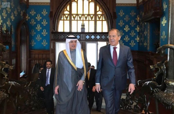 وزير خارجية روسيا في الرياض ... فلسطين على طبق المباحثات