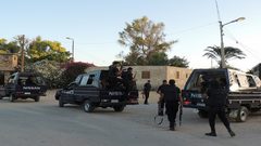 مقتل 18شرطيا في هجوم شمال سيناء