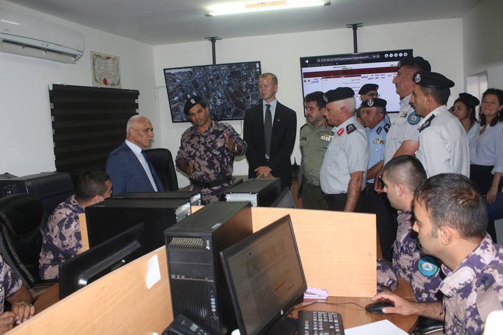 افتتاح ثلاث غرف عمليات مركزية للدفاع المدني
