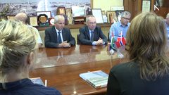 النجاح تستقبل وفدًا من مدينة ستافنجر