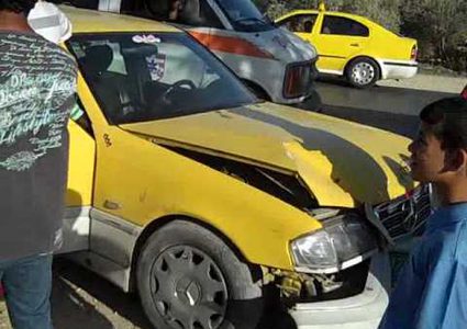 إصابة مواطنين بجراح في حادث سير شرق نابلس