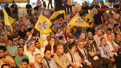 المواطنون يتابعون خطاب الرئيس امام الجمعية العامة للامم المتحدة