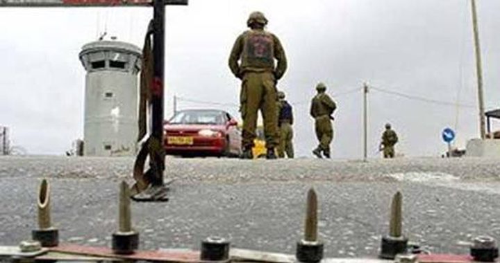 الاحتلال يغلق بوابة "سلعيت" جنوب طولكرم