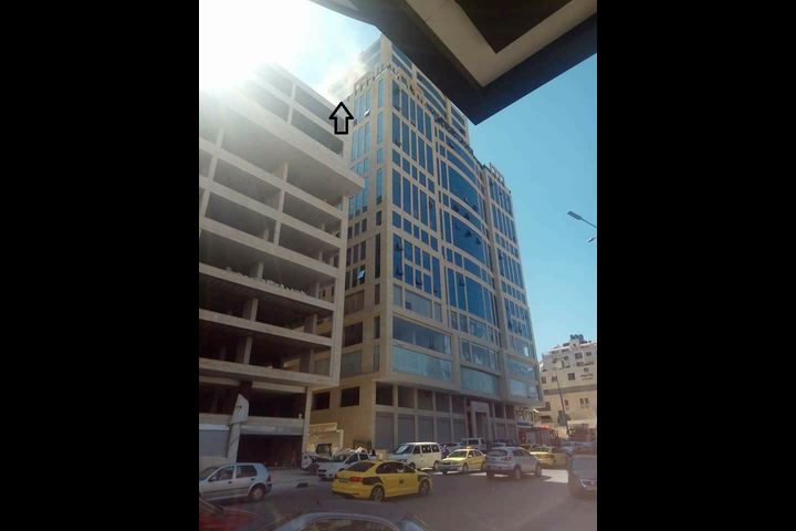 حريق في أحد مطاعم نابلس نتيجة تماس كهربائي