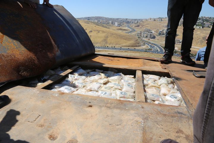 إحباط عملية ضخمة لإدخال مخدرات للأردن