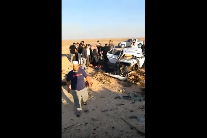 بالفيديو: مصرع 6 أشخاص بحادث تصادم في معان