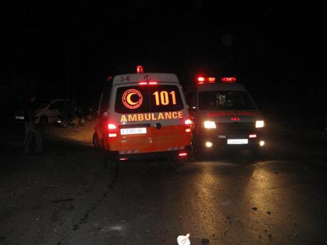 جنين: إصابة مواطن بجروح خطيرة جراء حادث سير