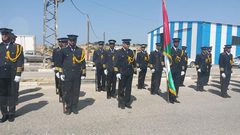 بدء مراسم  الاستقبال الرسمية لرئيس الوزراء على معبر بيت حانون