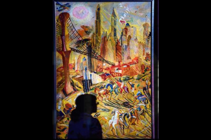 لوحة تباع بسعر خيالي في مزاد في نيويورك