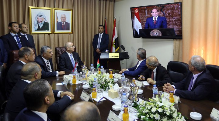 الحمد الله يثمن دور مصر ويؤكد المضي قدما في طريق الوحدة