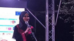 "سلوى المدموج" طفولة عامرةُ بالغناء "فيديو"