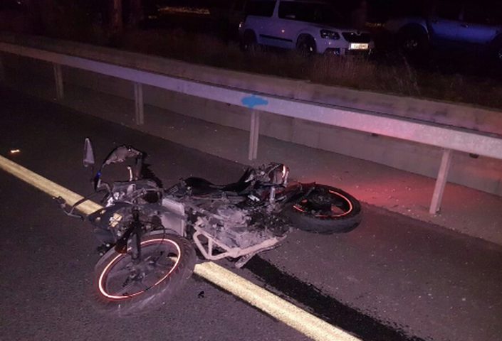 إصابة شاب اثر انقلابه عن دراجة جنوب نابلس