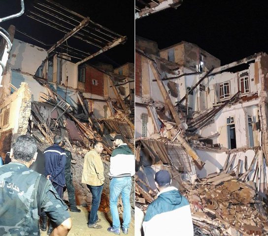 قتلى وجرحى ومفقودون جراء انهيار مبنى في تونس
