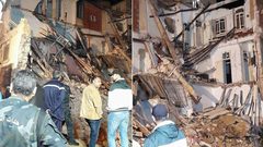 قتلى وجرحى ومفقودون جراء انهيار مبنى في تونس