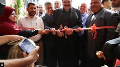 الوزير صيدم يفتتح مدرسة زينب الوزير بجباليا