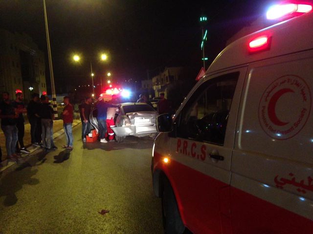 إصابات بحوداث سير ودهس في نابلس