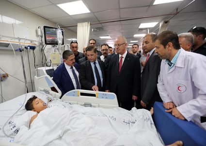 رشماوي لـ"النجاح": القطاع الصحي بغزة من أهم أولويات الحكومة(صور)