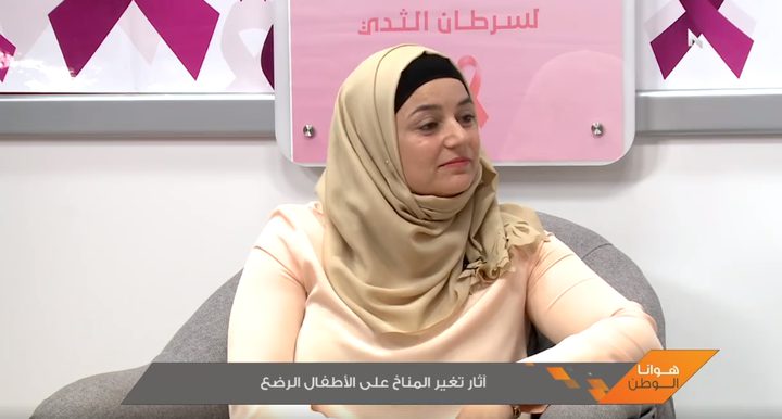 آثار تغير المناخ على الأطفال الرضع
