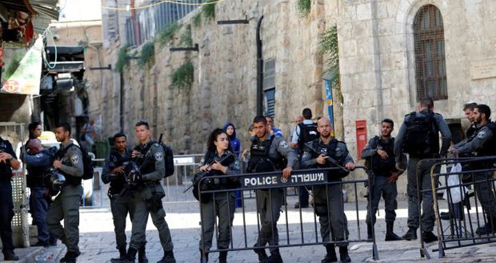 الاحتلال يواصل تشديد إجراءاته العسكرية بالقدس