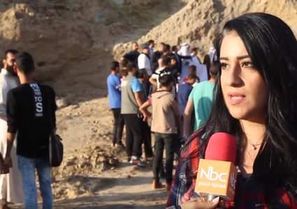 وقفة احتجاجية ضد تخريب "تل السكن" الأثري (فيديو)